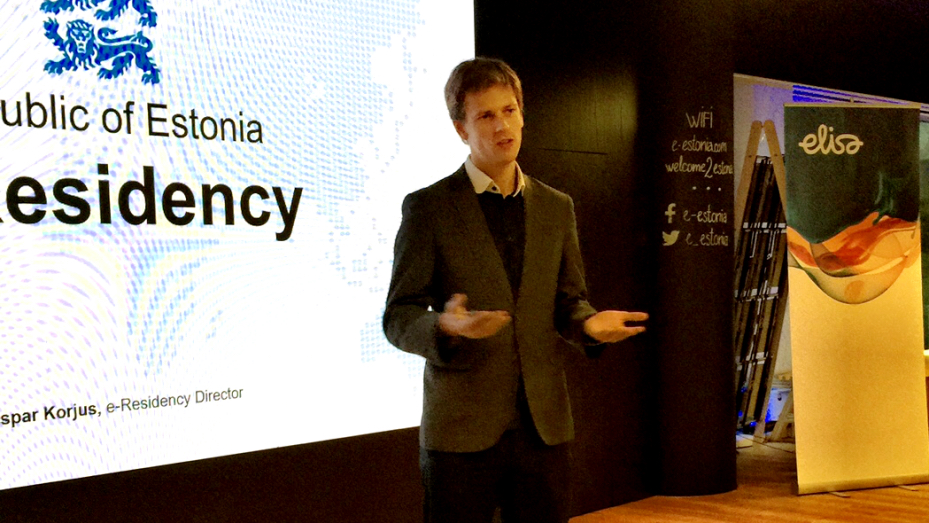 27-vuotias Kaspar Korjus johtaa Viron e-kansalaisuushanketta.