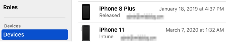 Vapautettu iPhone 8 Plus testilaite ja jälleenmyyjän lisäämä iPhone 11